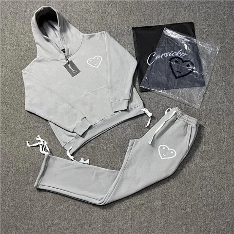 Heart-Graphic Hoodie and Jogge