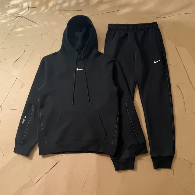 Hooded Jacket and Trousers Set - 37-661230216 -6