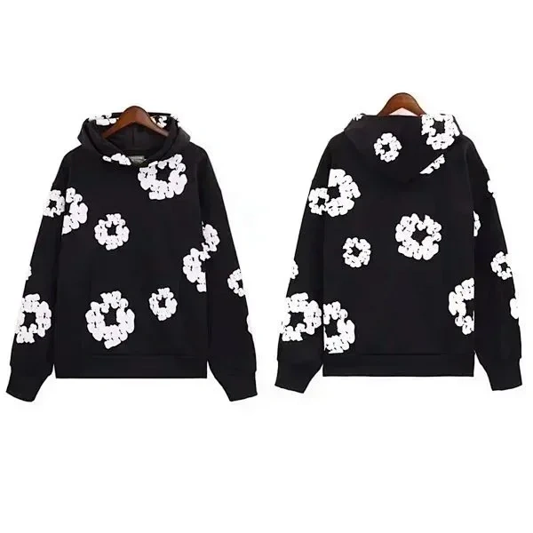 Floral Hoodie and Jogger Set - YHH05 -4