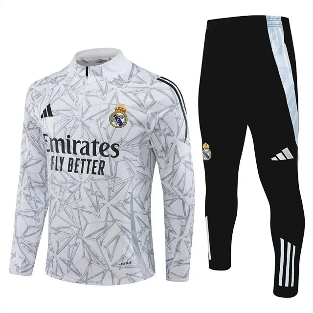 Long-Sleeve Football Training Top and Trousers Set -4