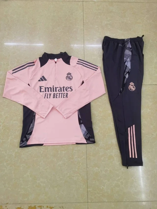 Long-Sleeve Football Training Top and Trousers Set -5
