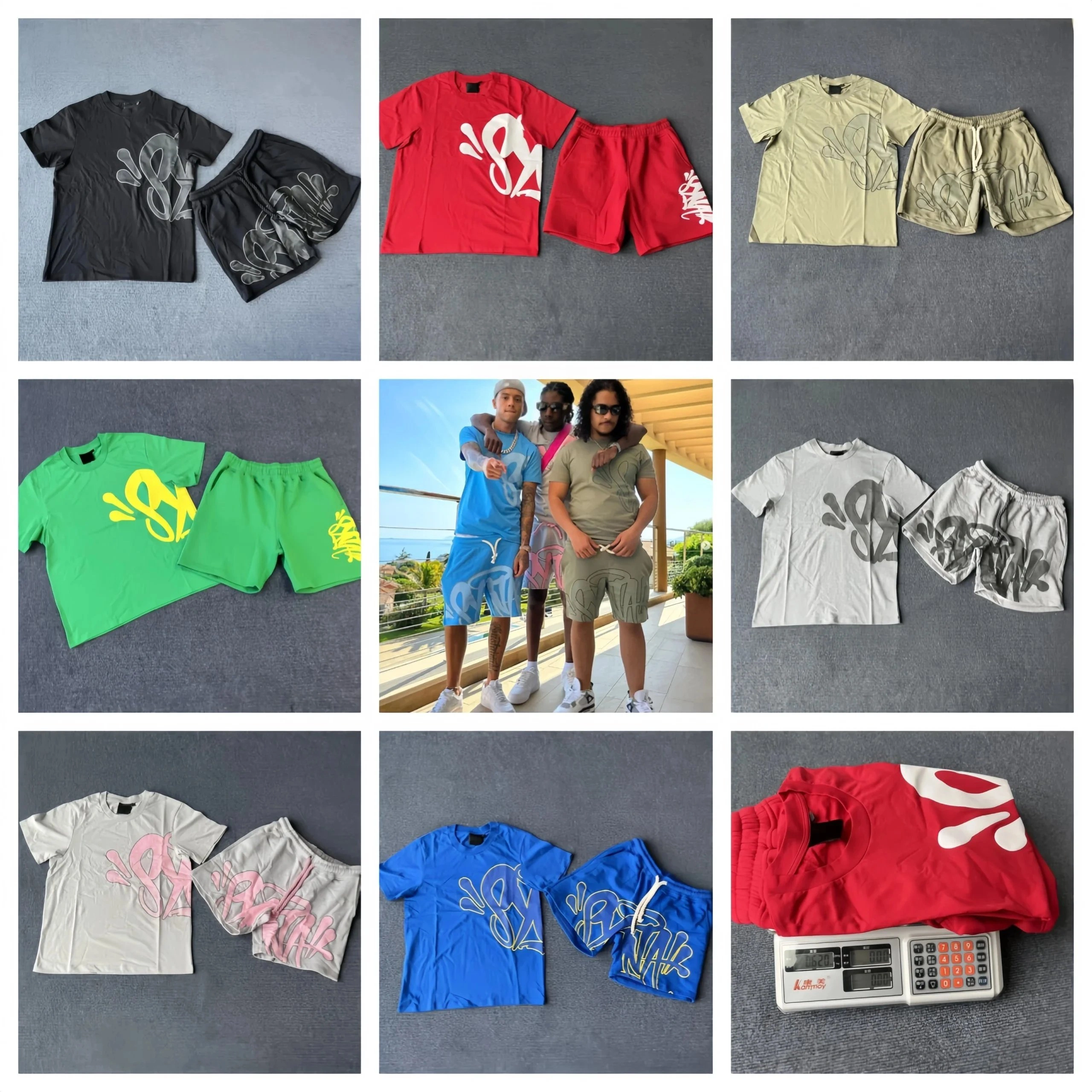 T-Shirt and Shorts Set - F-065