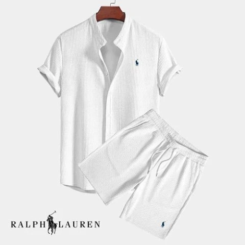 Polo Shirt and Shorts Set