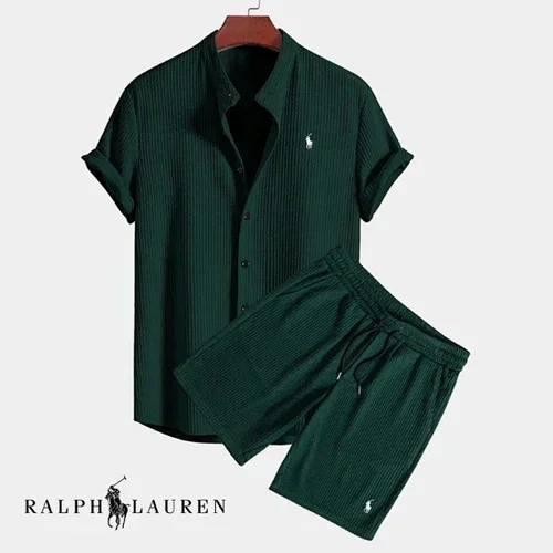 Polo Shirt and Shorts Set -3