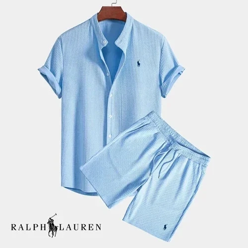 Polo Shirt and Shorts Set -5