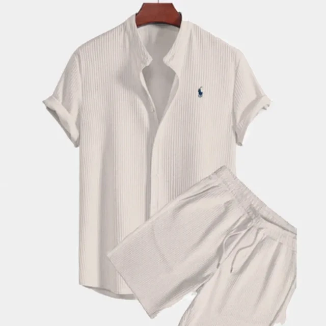 Polo Shirt and Shorts Set -4
