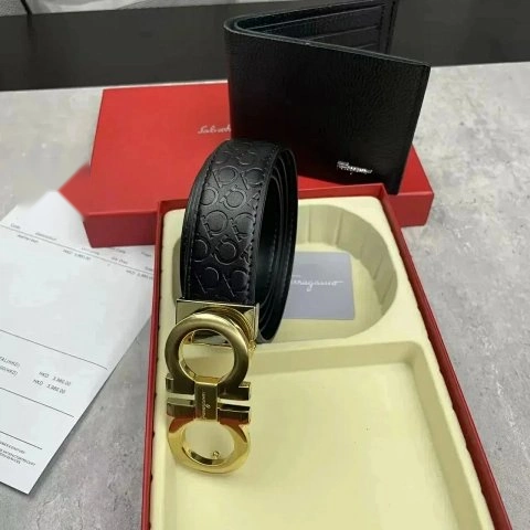 Belt and Wallet Gift Set - 024