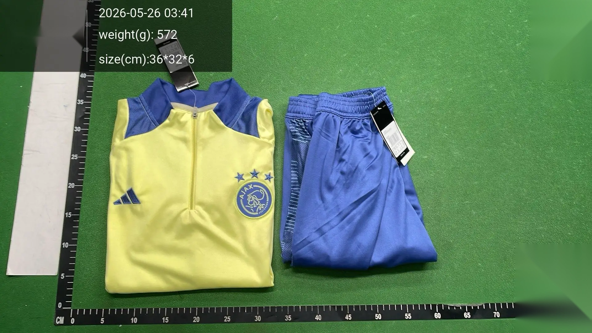 Half-Zip Football Training Set - 6101 -2