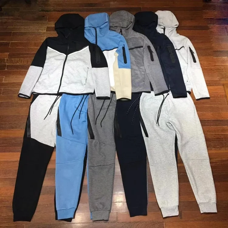 Zip Hoodie and Jogger Set -2