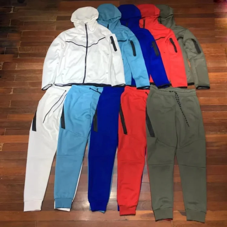 Zip Hoodie and Jogger Set -3