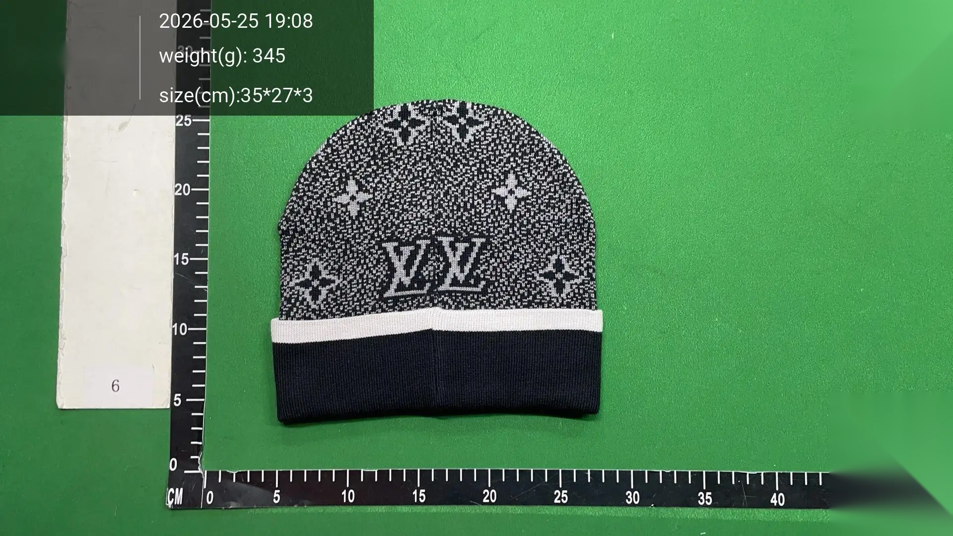 Patterned Knit Beanie and Scarf Set - T202 -2