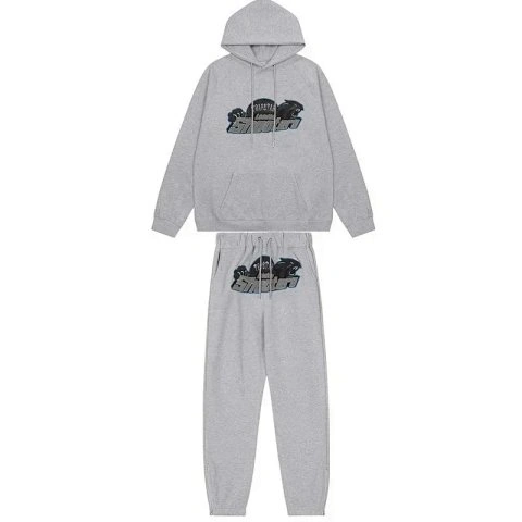 Graphic Hoodie and Jogger Set 