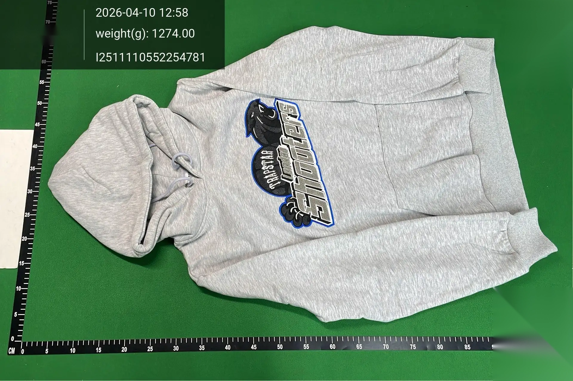 Graphic Hoodie and Jogger Set - 007 -2