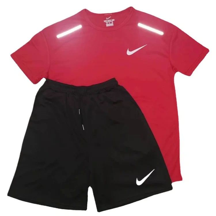 Athletic T-Shirt and Shorts Set - DX38-1 -4