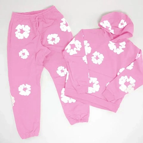 Floral-Print Hoodie and Jogger