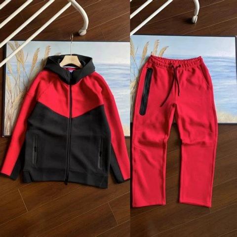 Color-Block Zip Hoodie and Jog