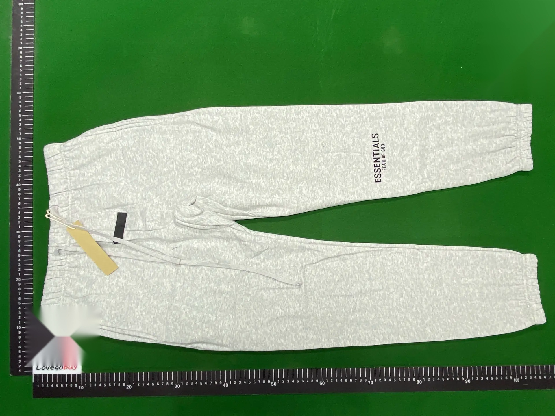 Letter-Print Hoodie and Jogger Set -3