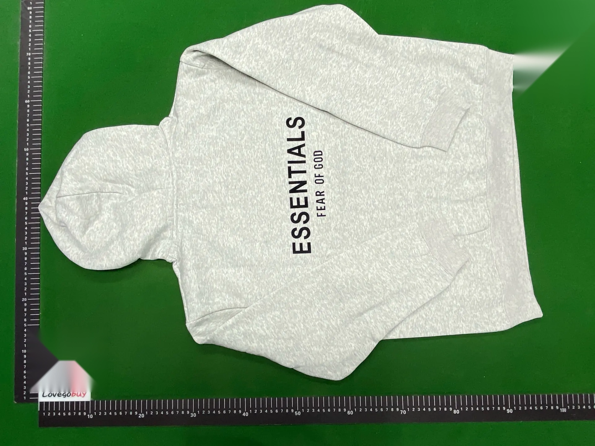 Letter-Print Hoodie and Jogger Set -5