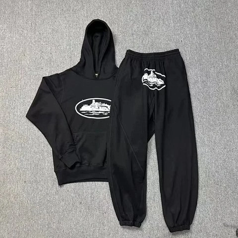 Graphic Hoodie and Jogger Set 