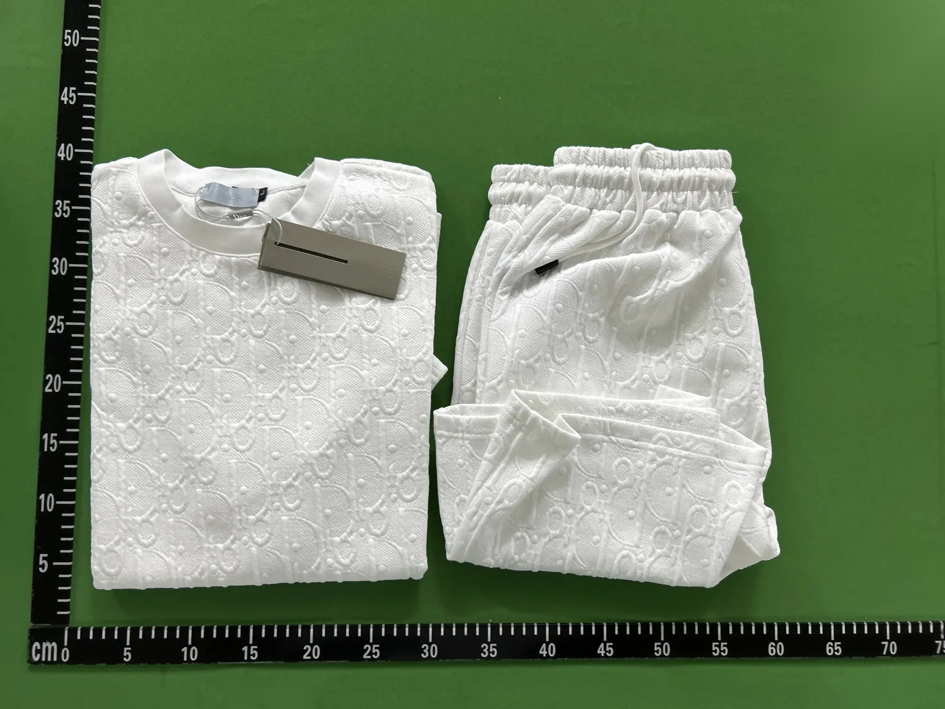 Textured Polo Shirt and Shorts Set - DX16 -6