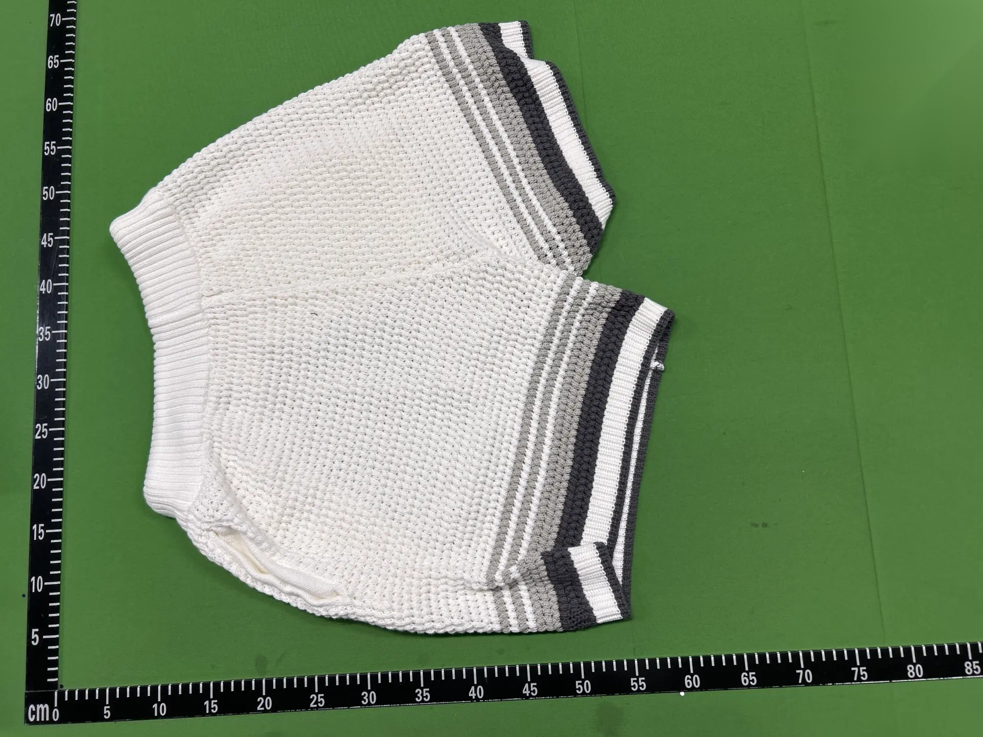 Knit Short-Sleeve Shirt and Shorts Set -3