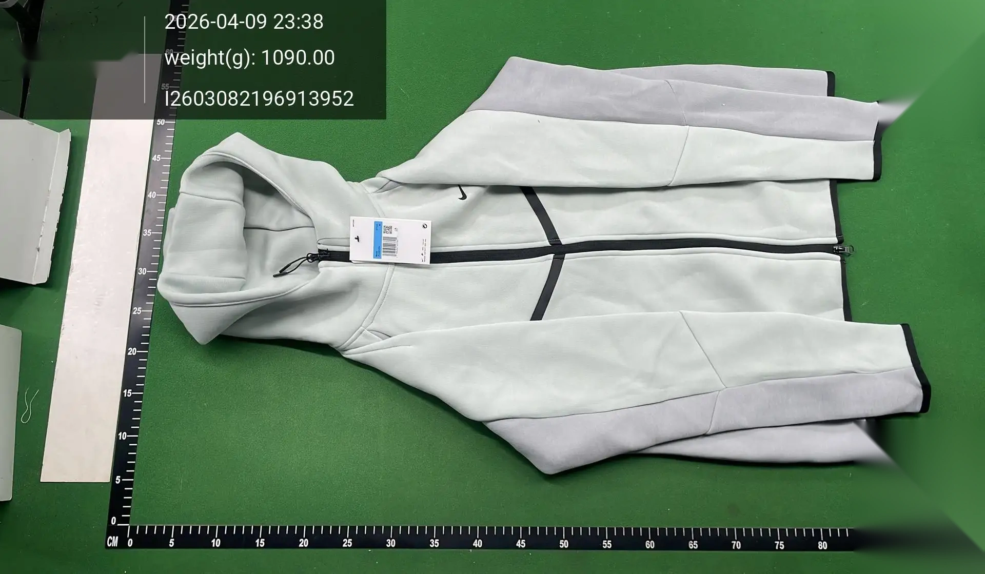 Color-Block Zip Hoodie and Jogger Set -4