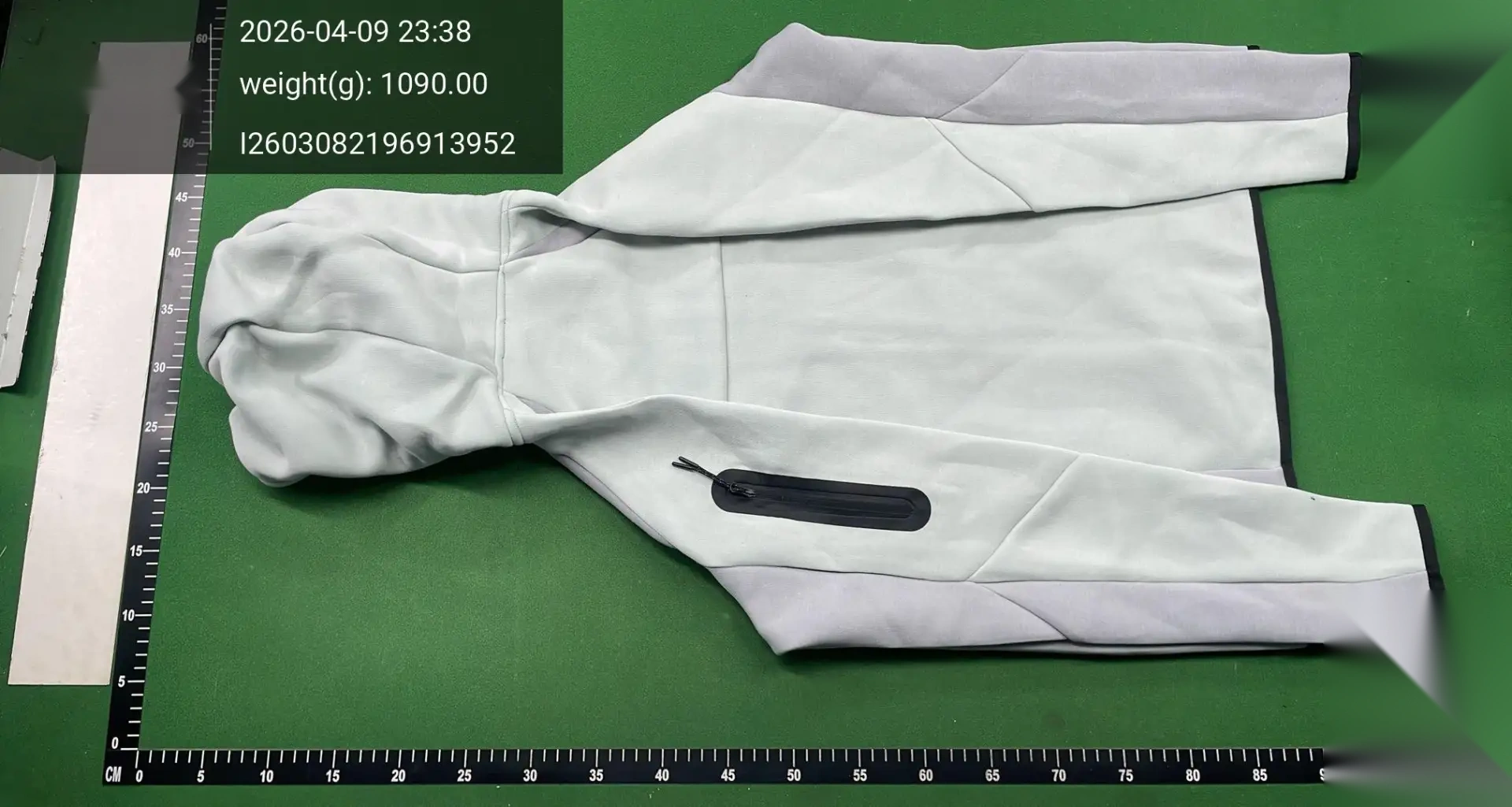 Color-Block Zip Hoodie and Jogger Set -5