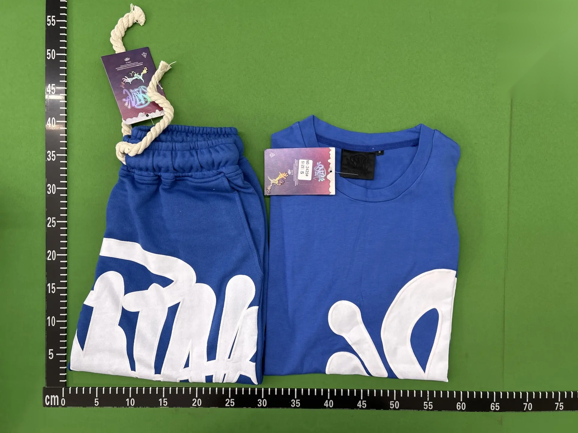 Graphic Hoodie and Jogger Set -6