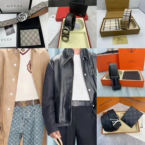 Belt and Wallet Gift Set Colle