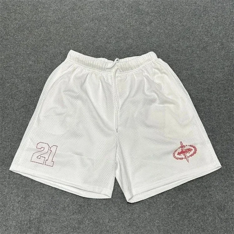 Number-Print T-Shirt and Shorts Set - WDD-05 -6