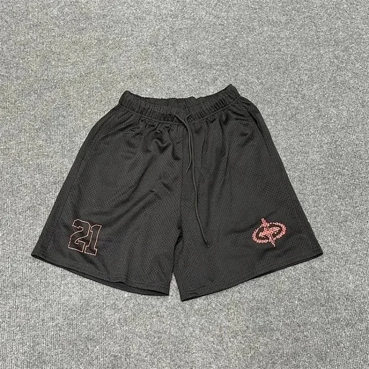 Number-Print T-Shirt and Shorts Set - WDD-05 -5