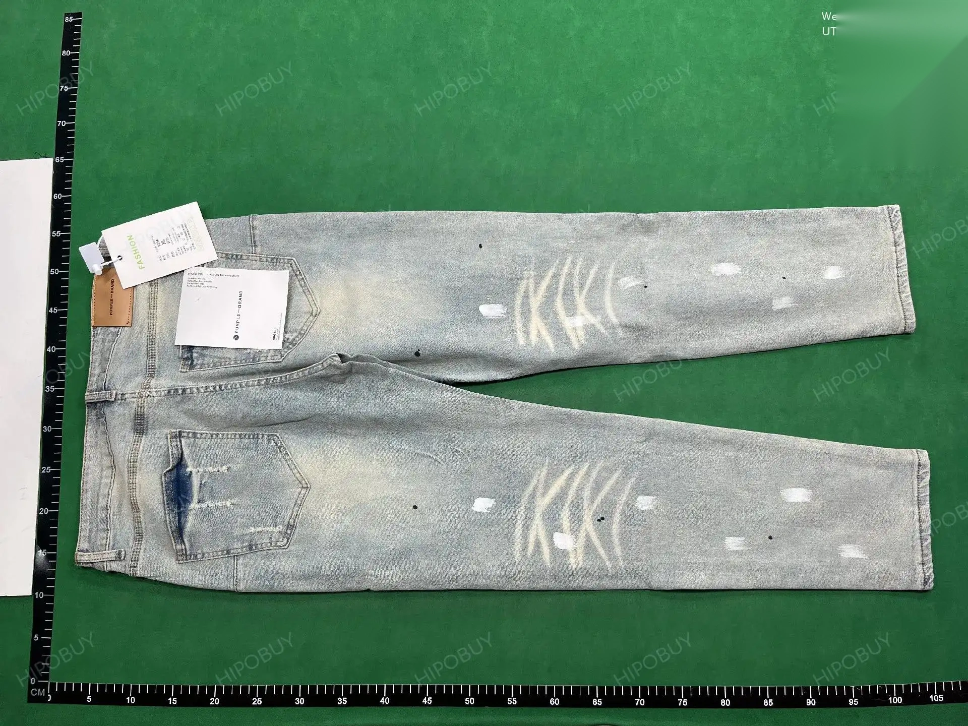 Embroidered Distressed Jeans -6
