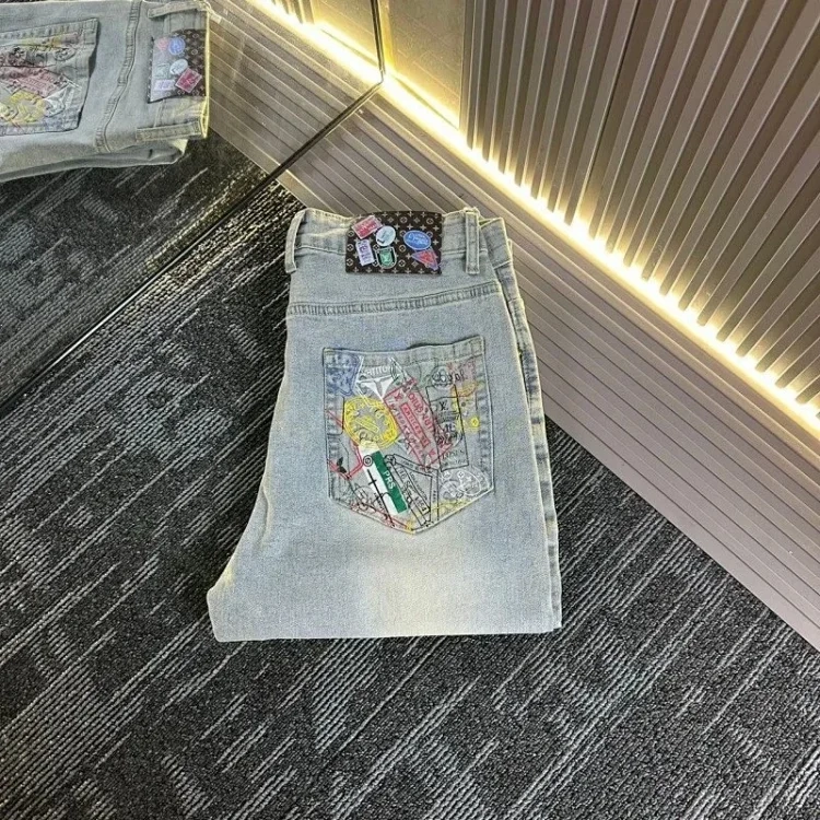 Monogram Denim Jeans Collection -6