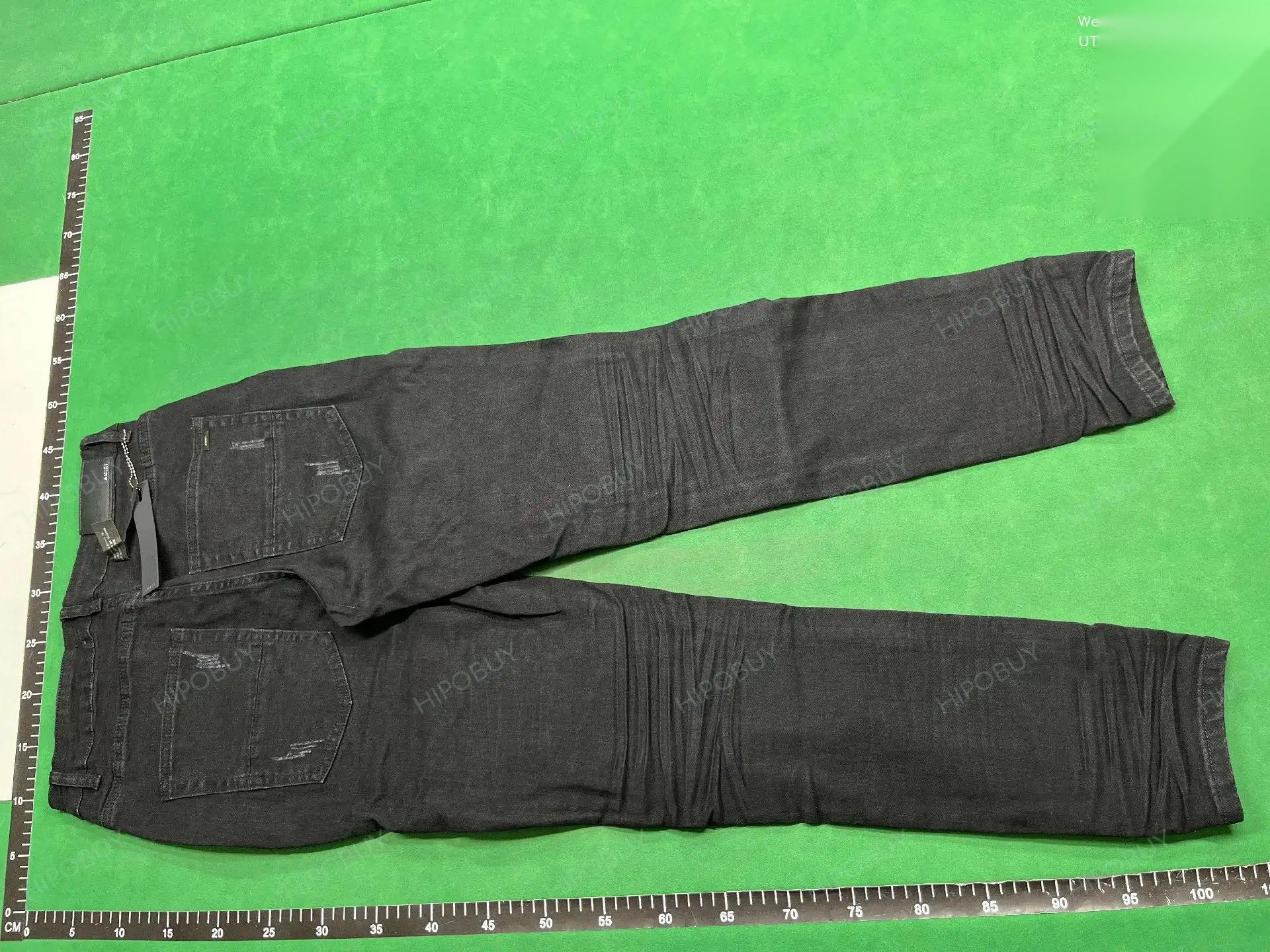 Ripped Patchwork Straight-Leg Jeans -5