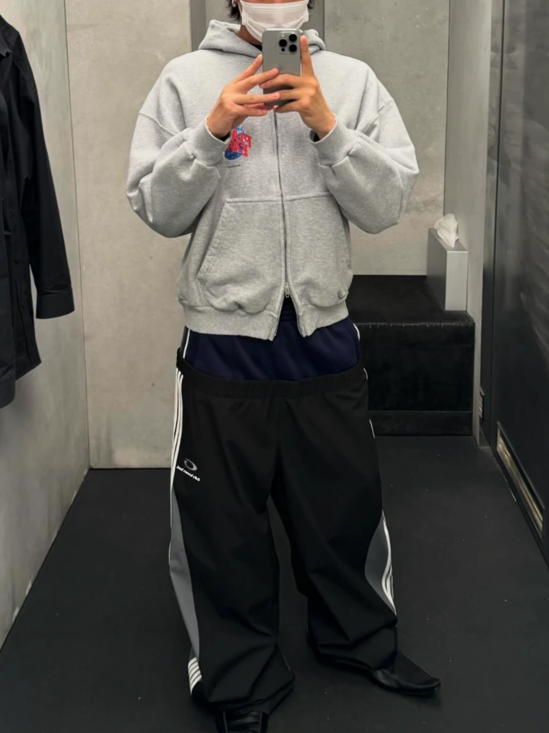 Double-Waistband Side-Stripe T