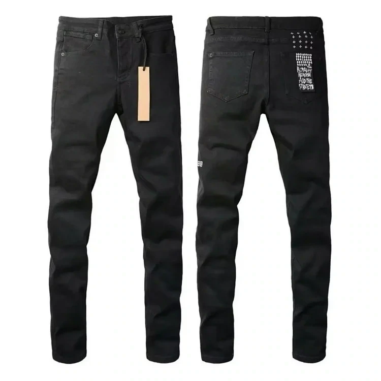 Printed Ripped Jeans Collection -3