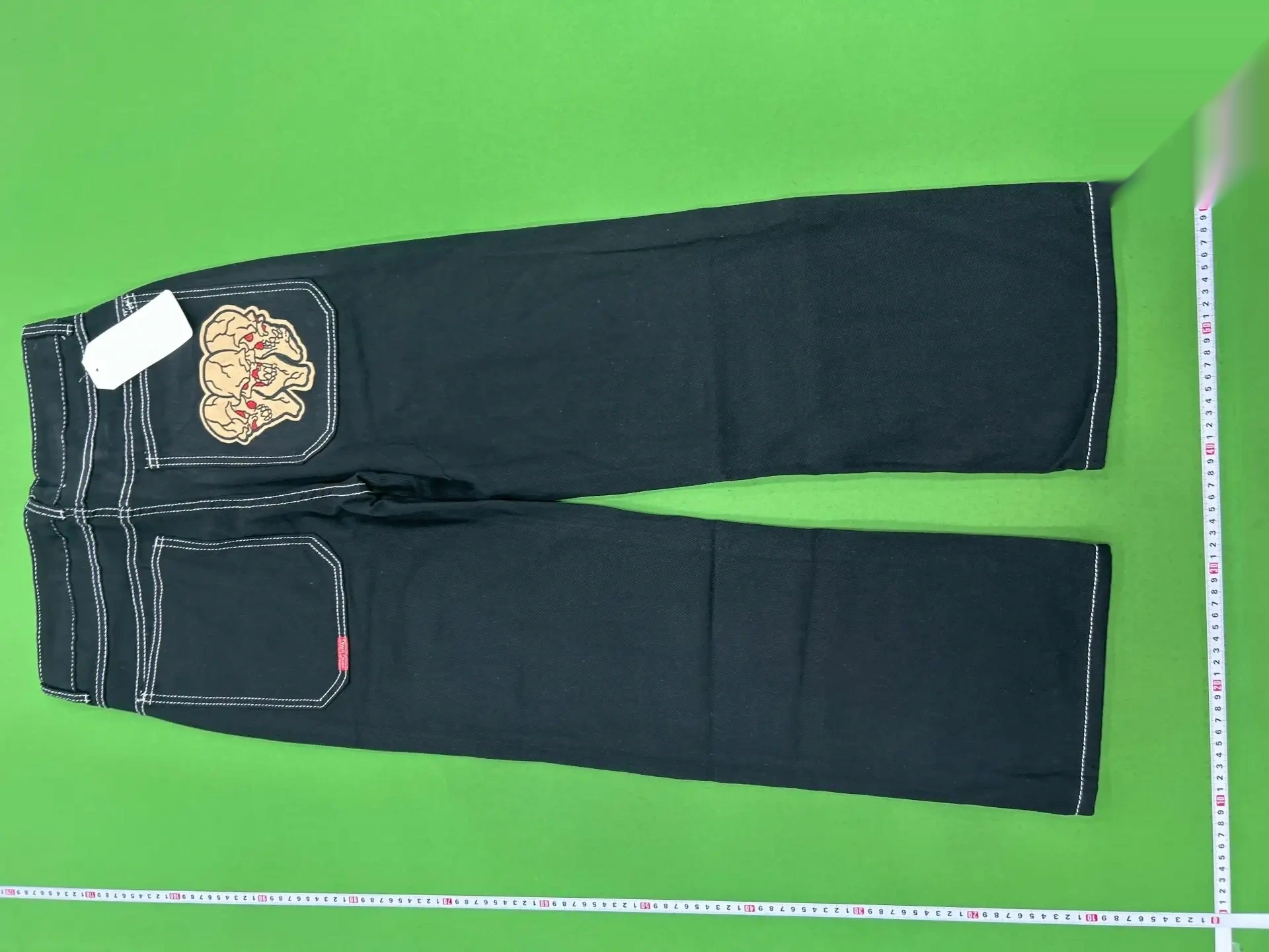 Embroidered Baggy Jeans Collection -4