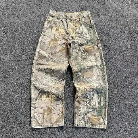 Tree-Camouflage Cargo Trousers