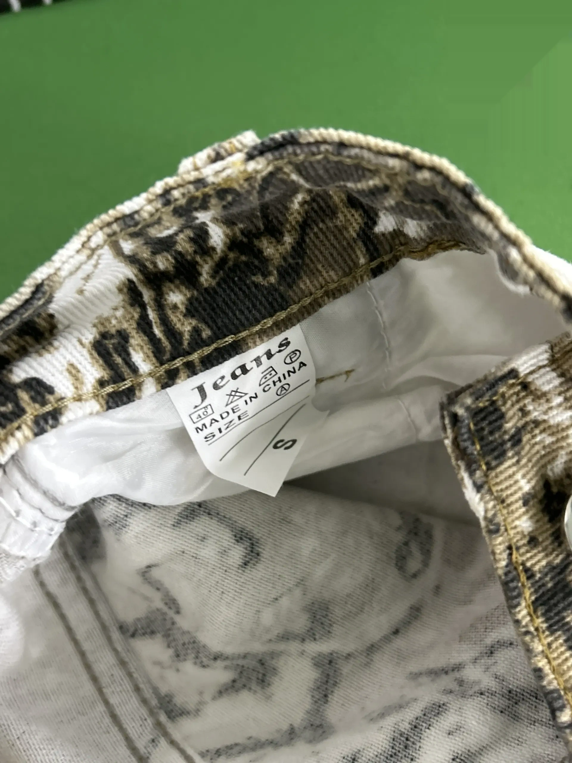 Tree-Camouflage Cargo Trousers -4