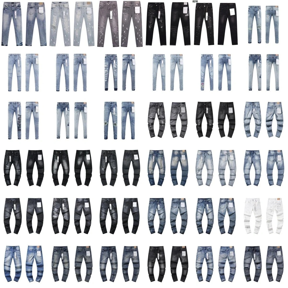 Distressed Jeans Collection