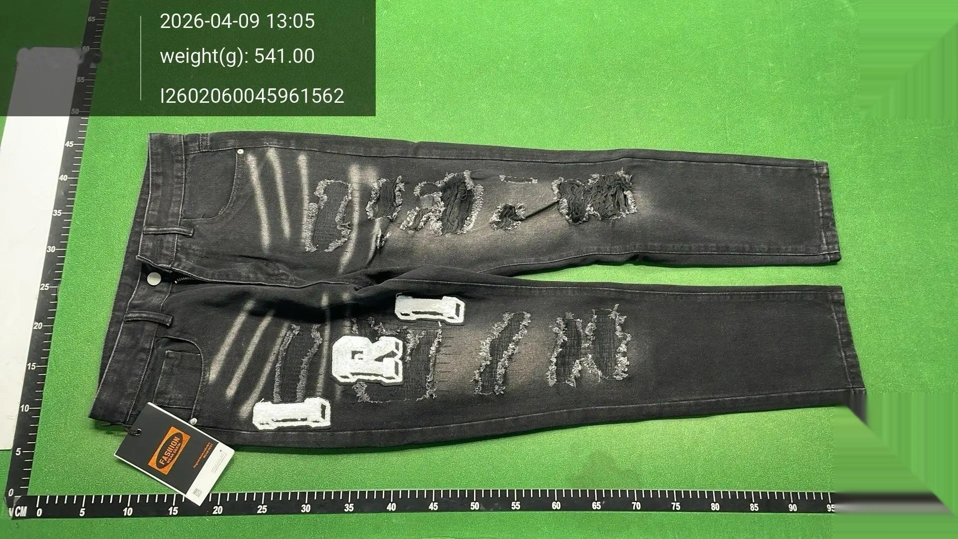 Patchwork Ripped Jeans Collection -3