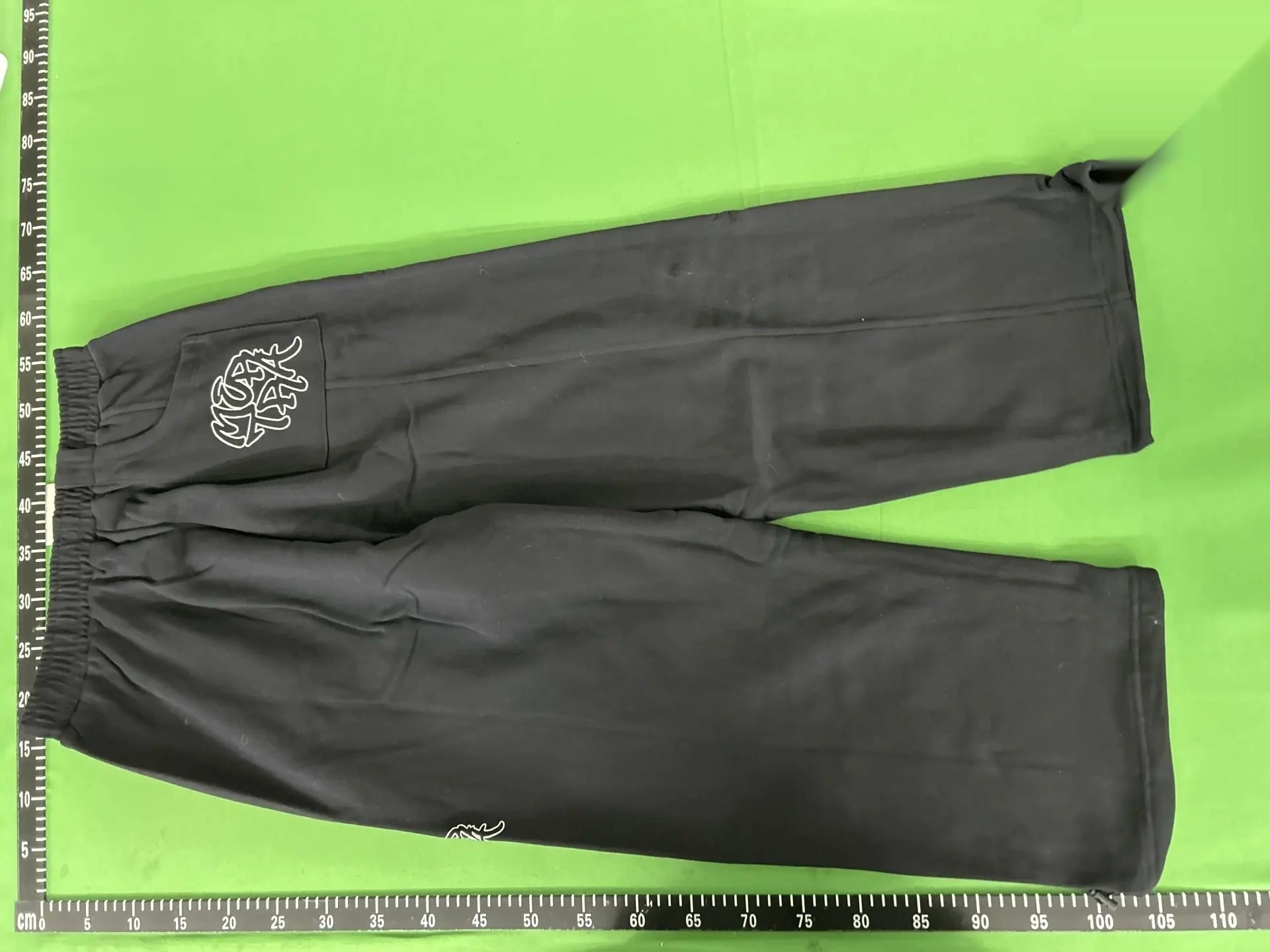 Embroidered Panel Sweatpants -2