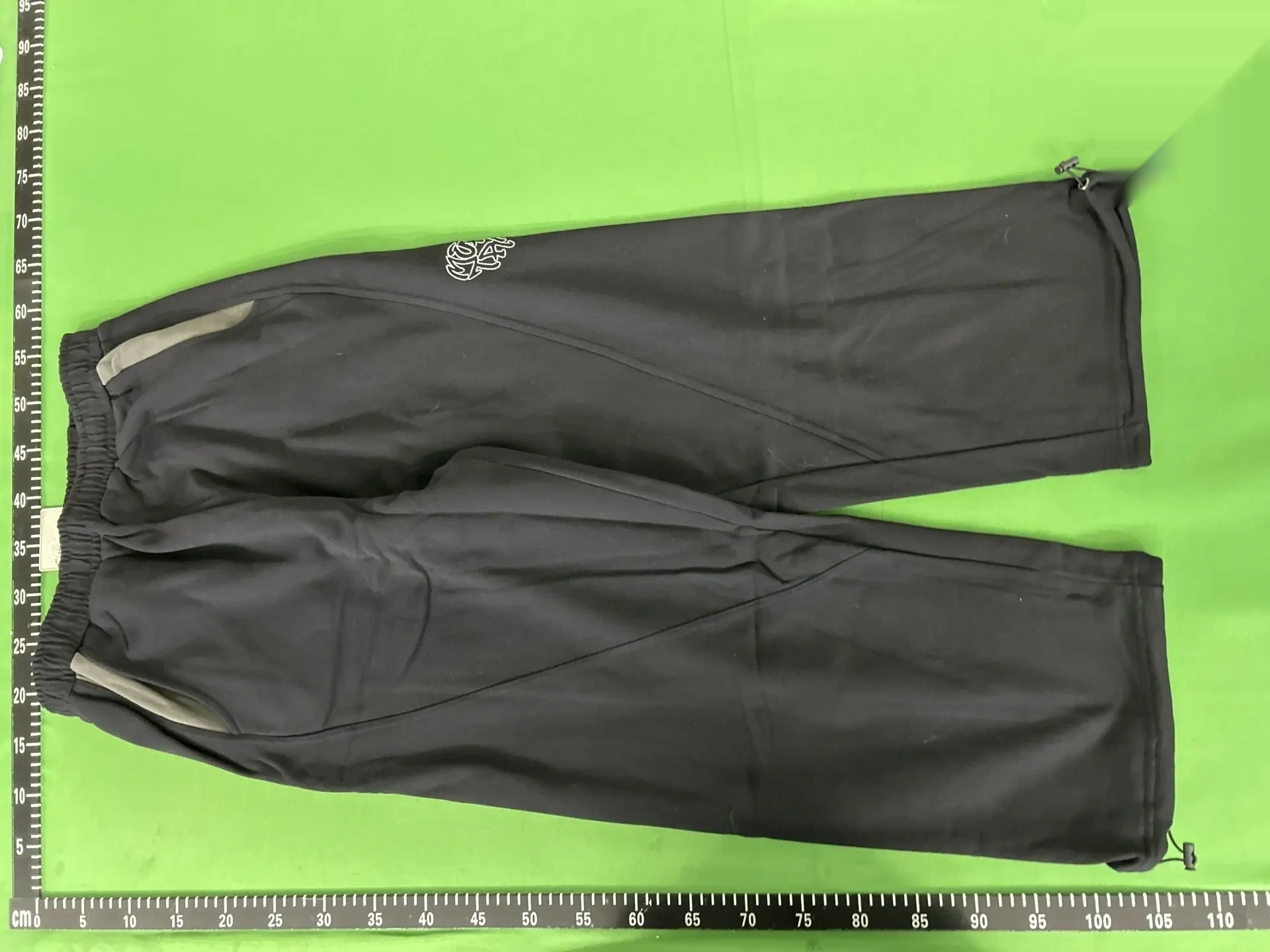 Embroidered Panel Sweatpants -3