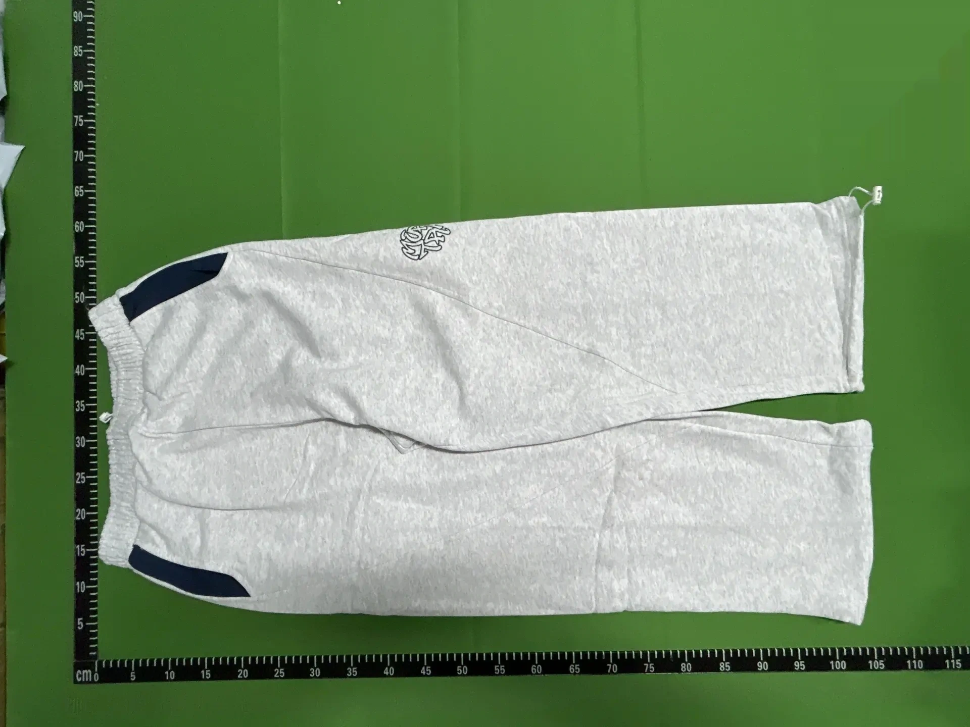 Embroidered Panel Sweatpants -6