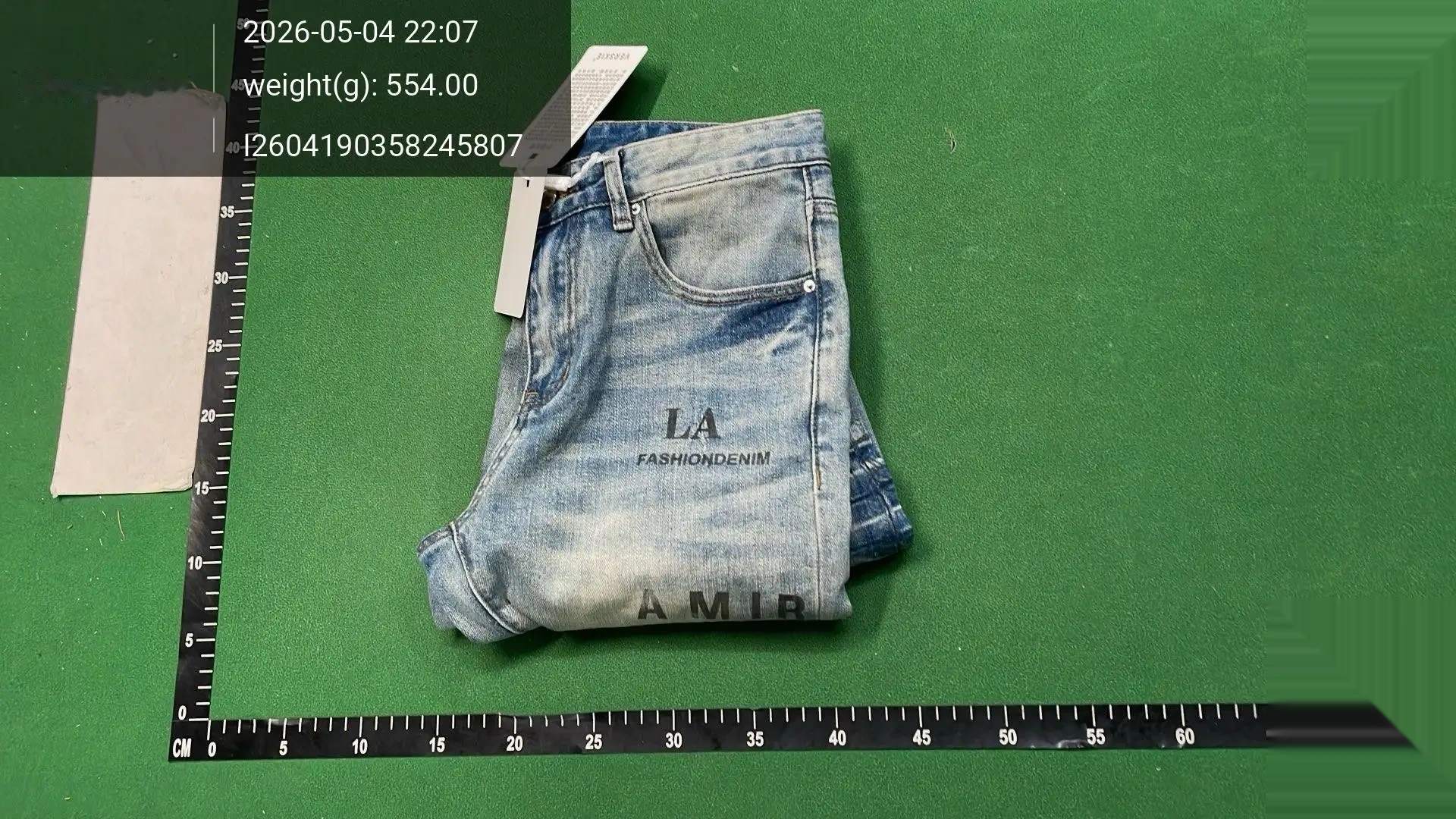 Graphic Distressed Jeans -3
