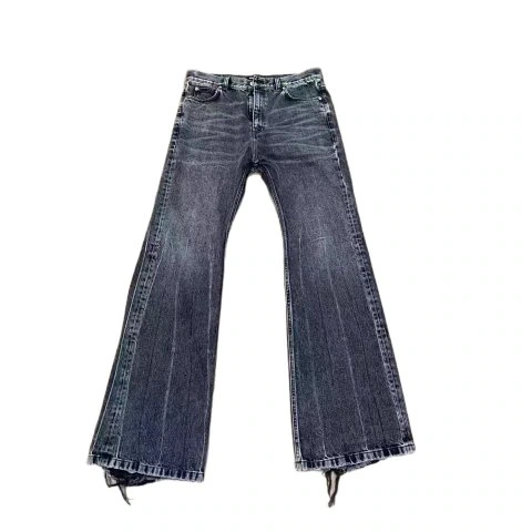 Distressed Flared Jeans -7