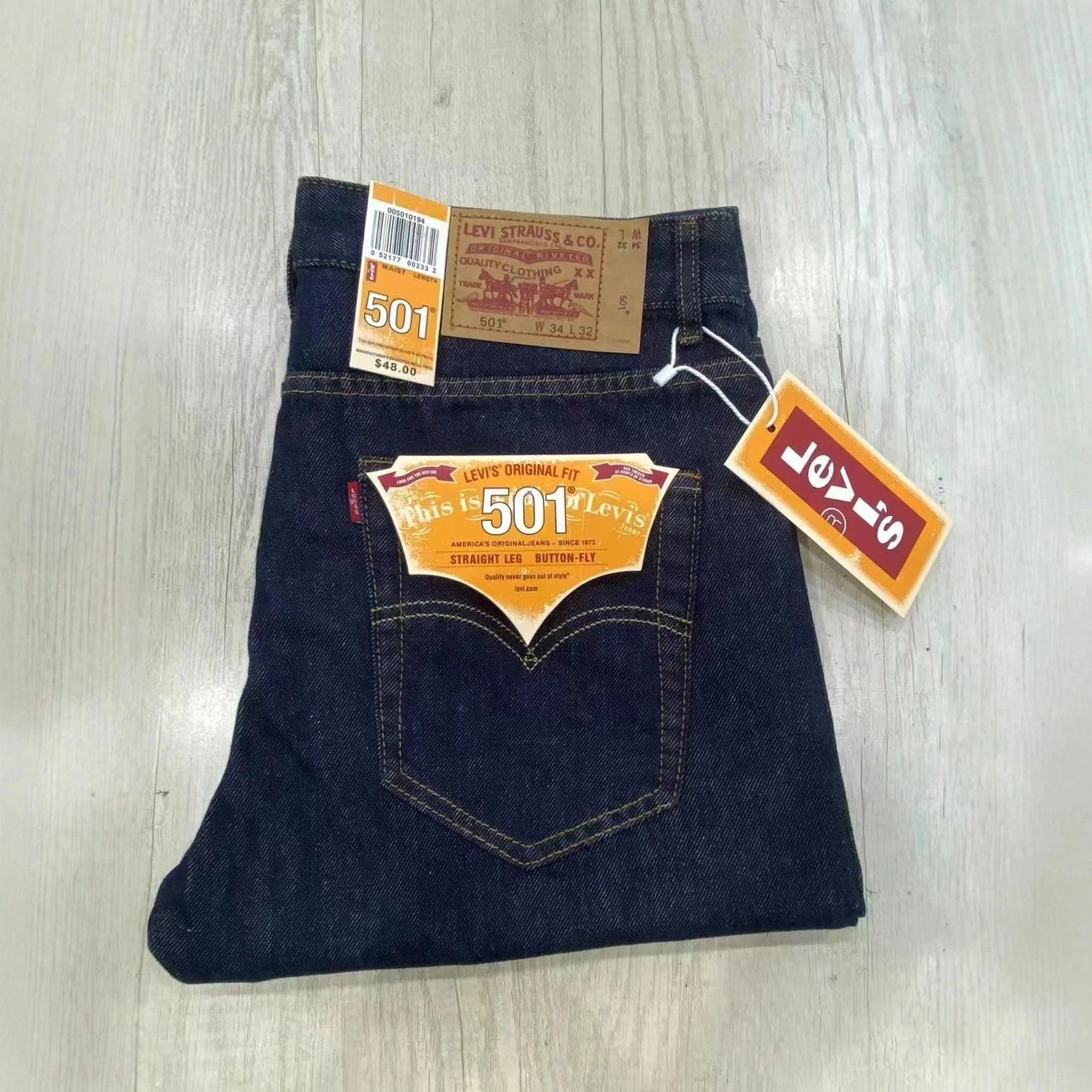 Straight-Leg Jeans