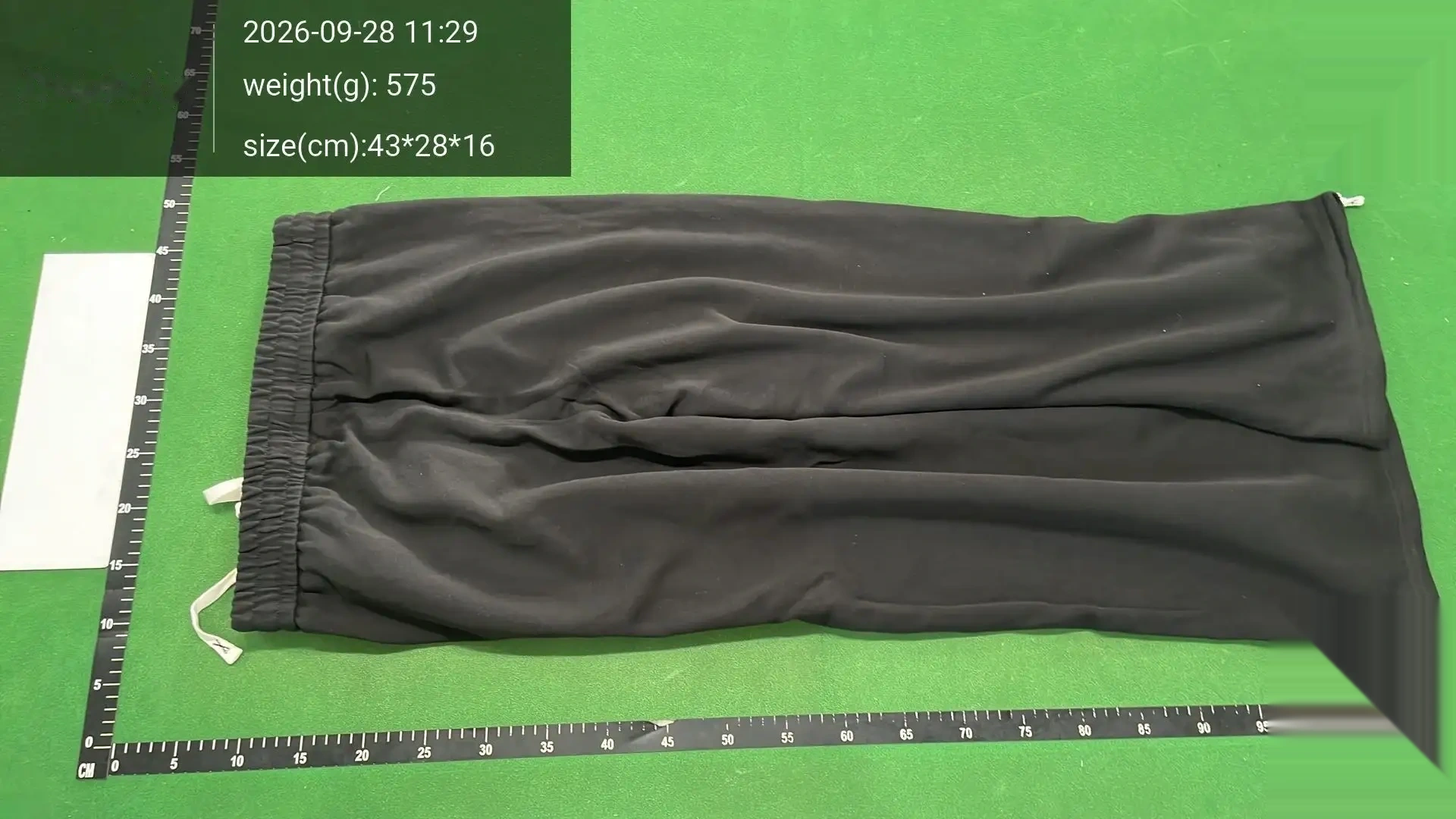 Elastic-Waist Wide-Leg Sweatpants -4