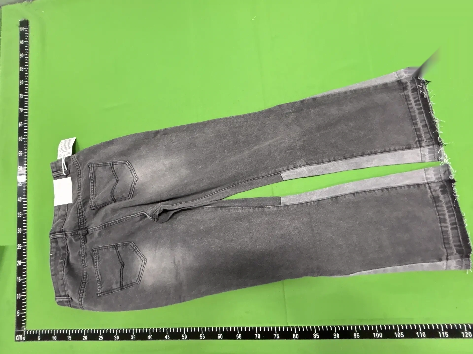 Washed Straight-Leg Jeans - 7A8 -4