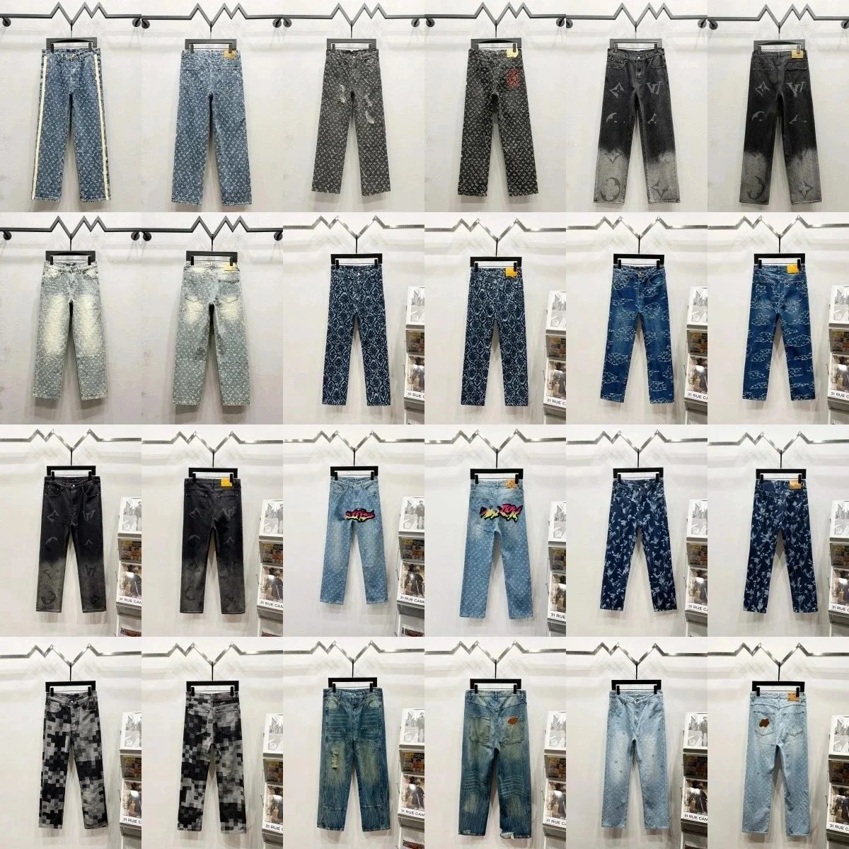 Patterned Jeans Collection